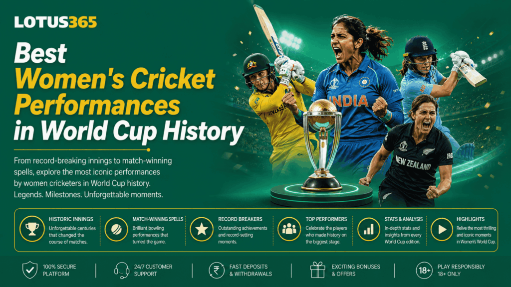 Best Women's Cricket Performances in World Cup History