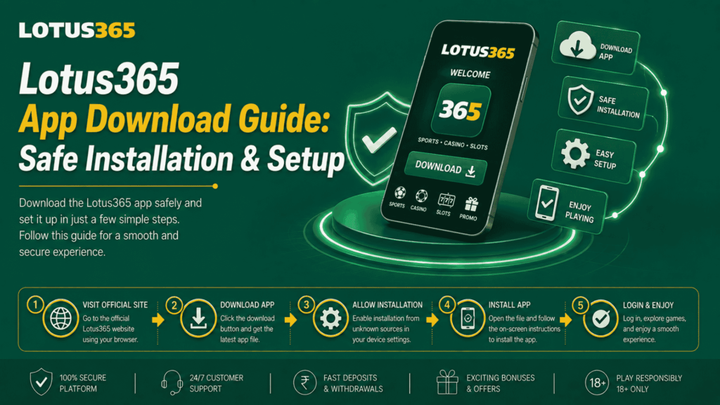 Lotus365 App Download Guide Safe Installation & Setup