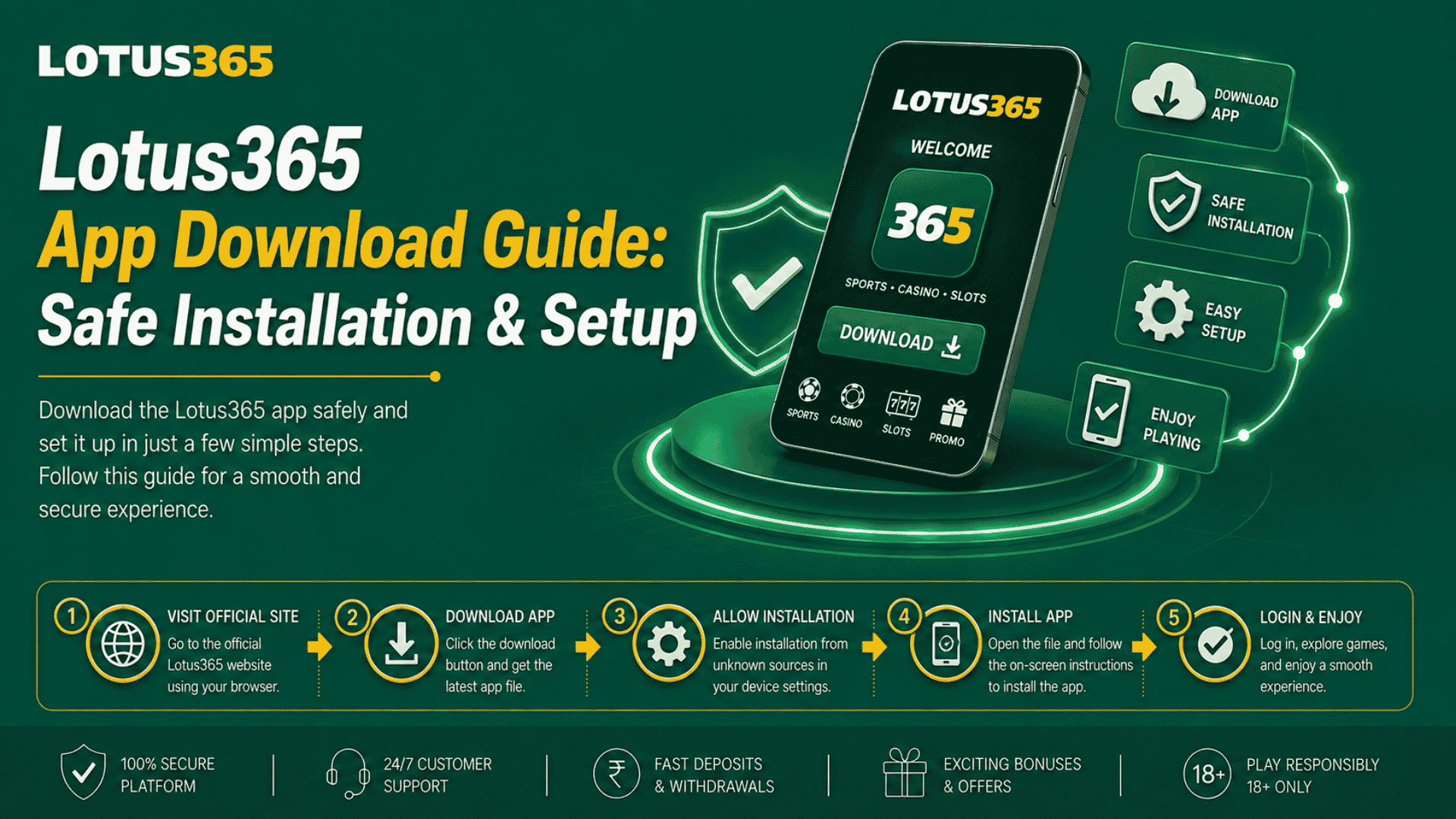 Lotus365 App Download Guide Safe Installation & Setup
