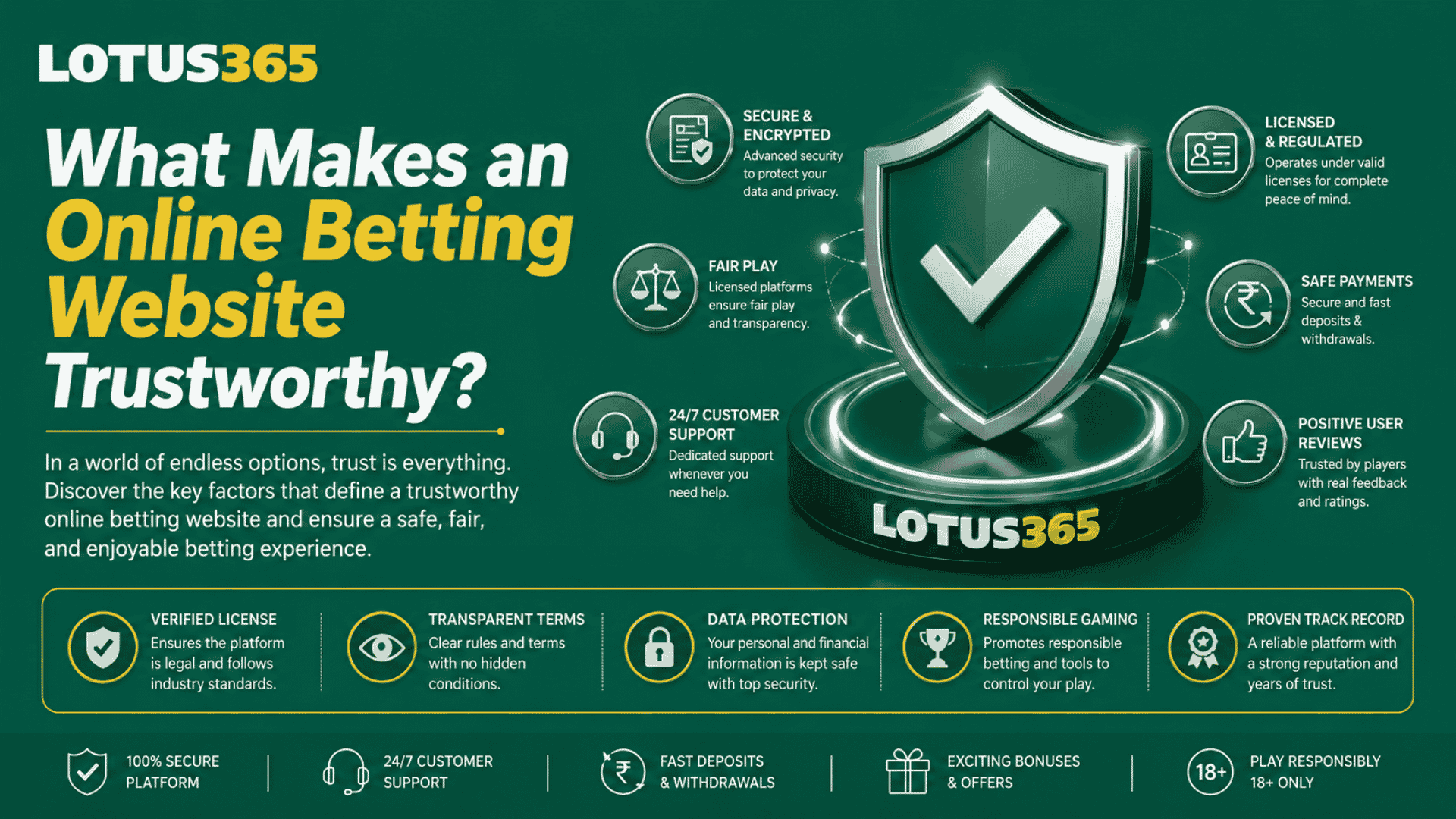 What Makes an Online Betting Website Trustworthy