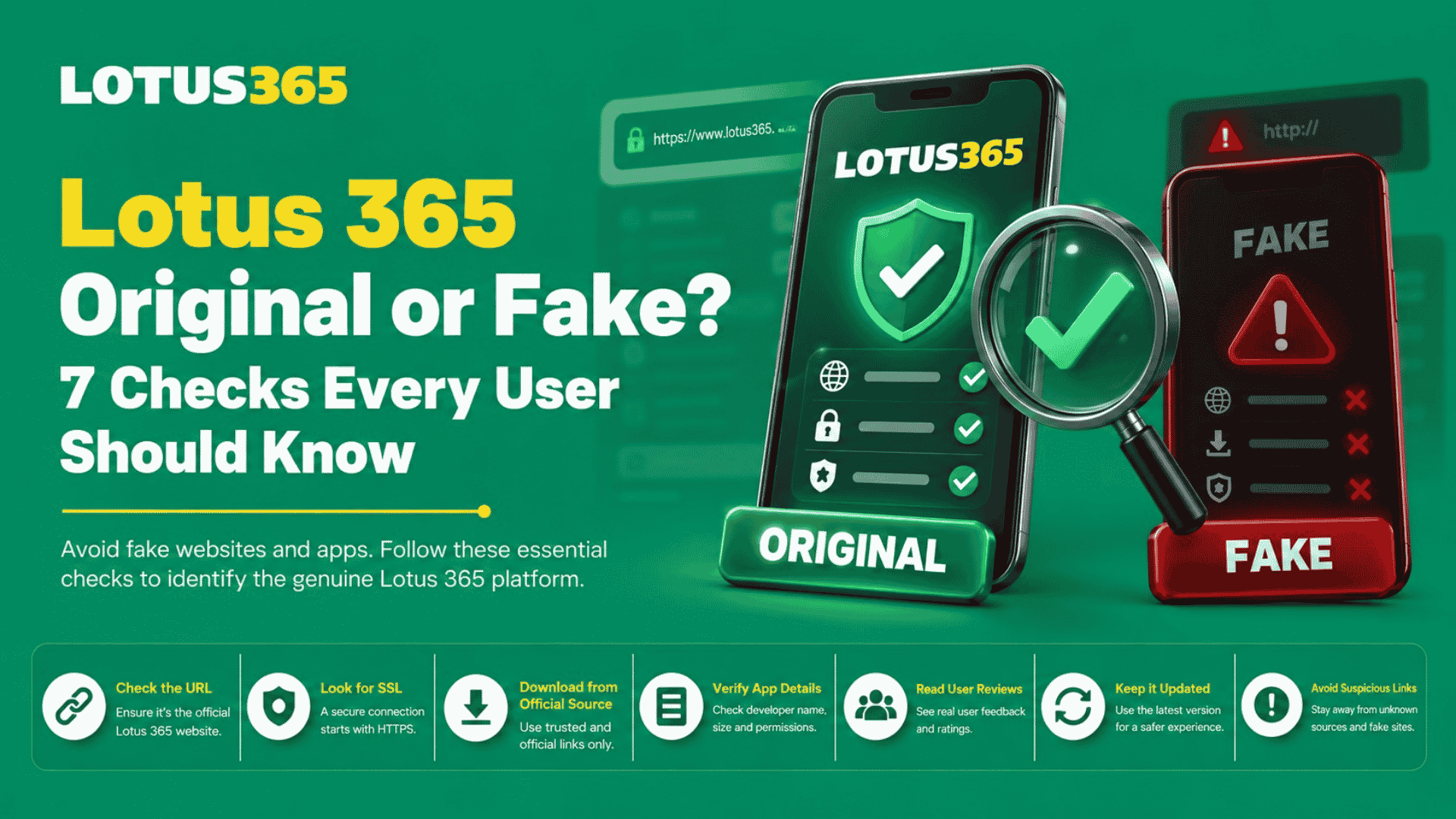 Lotus 365 Original or Fake 7 Checks Every User Should Know