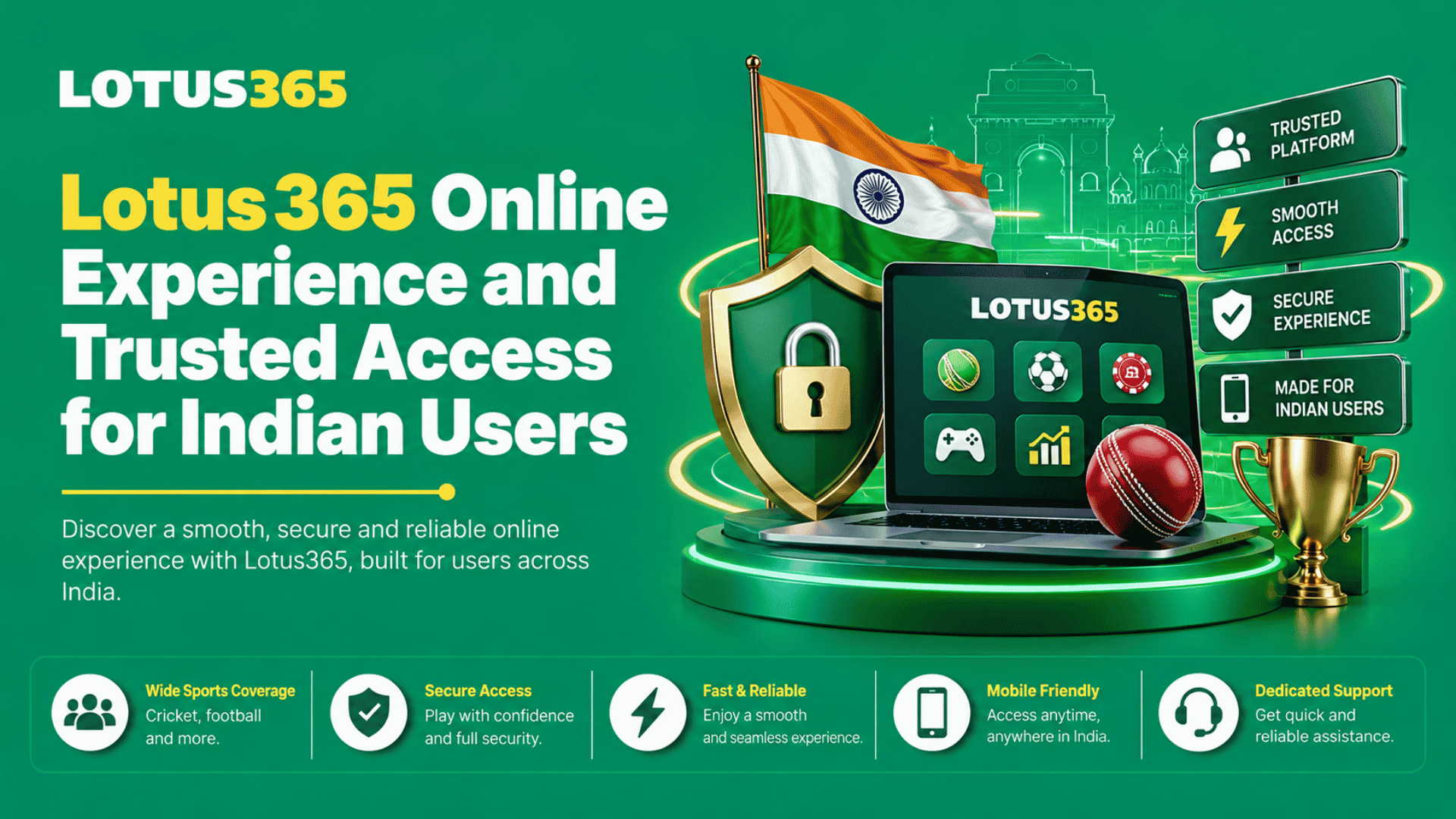 Lotus365 Online Experience and Trusted Access for Indian Users