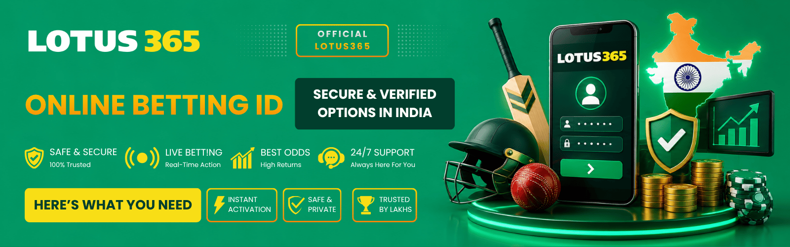 Online Betting ID – Secure & Verified Options in India