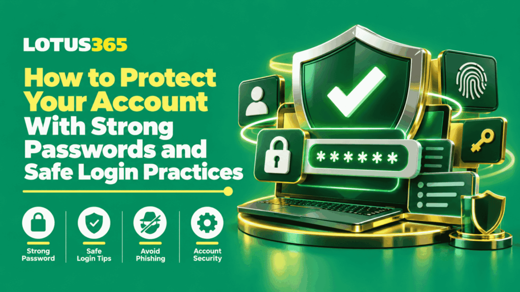 How to Protect Your Account With Strong Passwords and Safe Login Practices