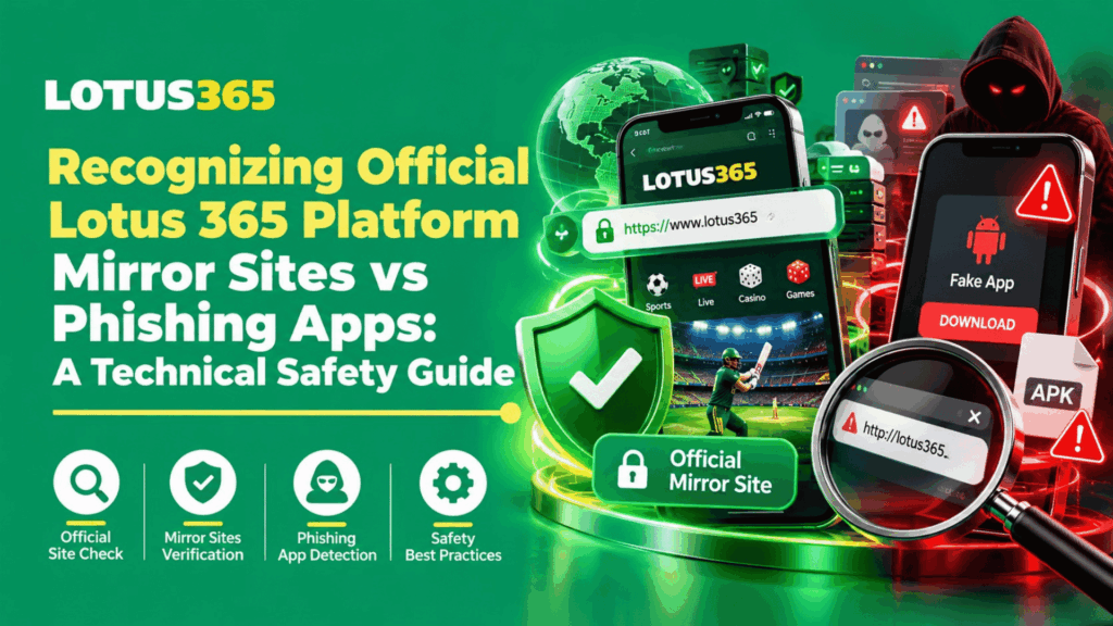 Recognizing Official Lotus 365 Platform Mirror Sites vs Phishing Apps A Technical Safety Guide