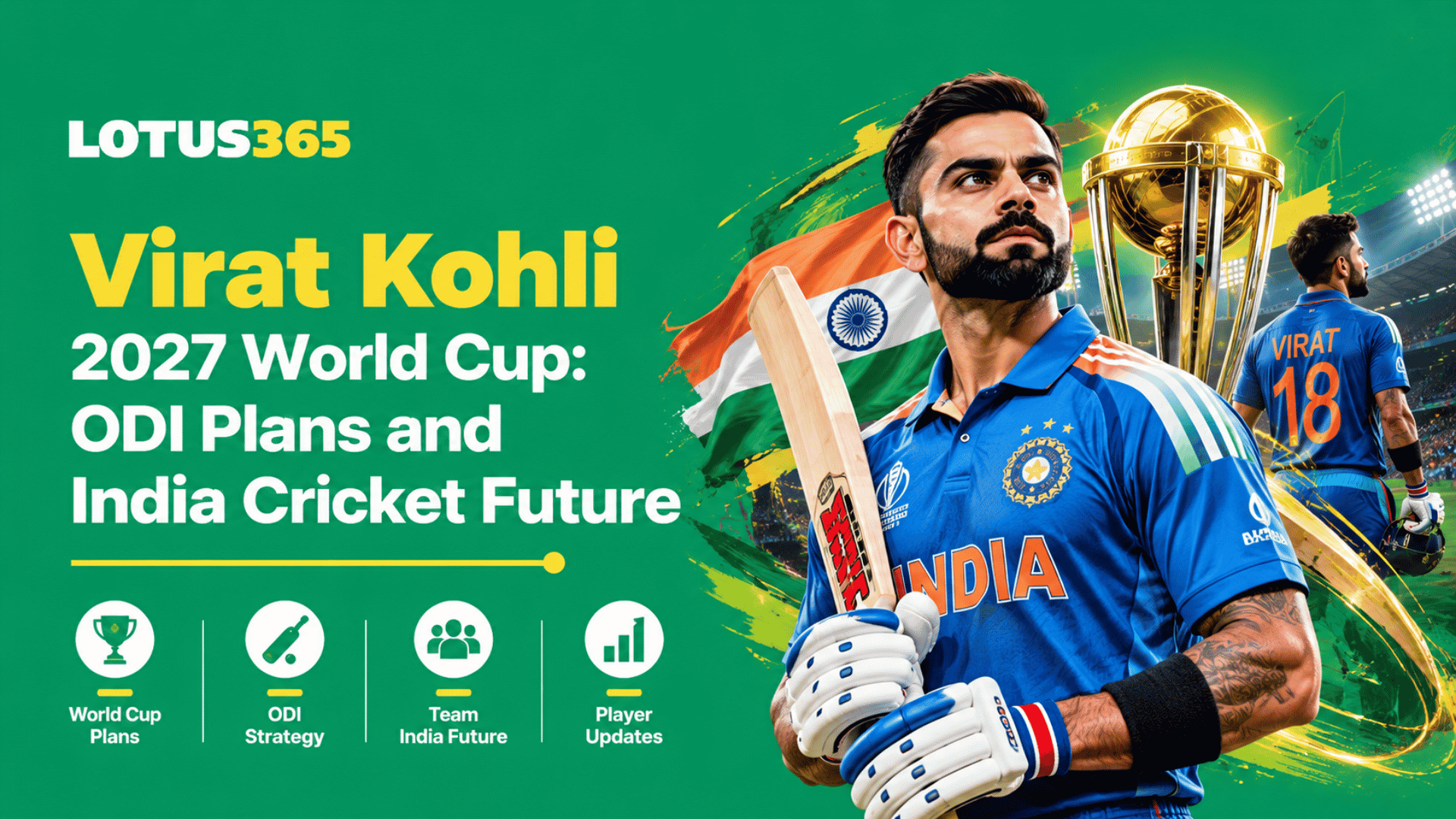 Virat Kohli 2027 World Cup ODI Plans and India Cricket Future