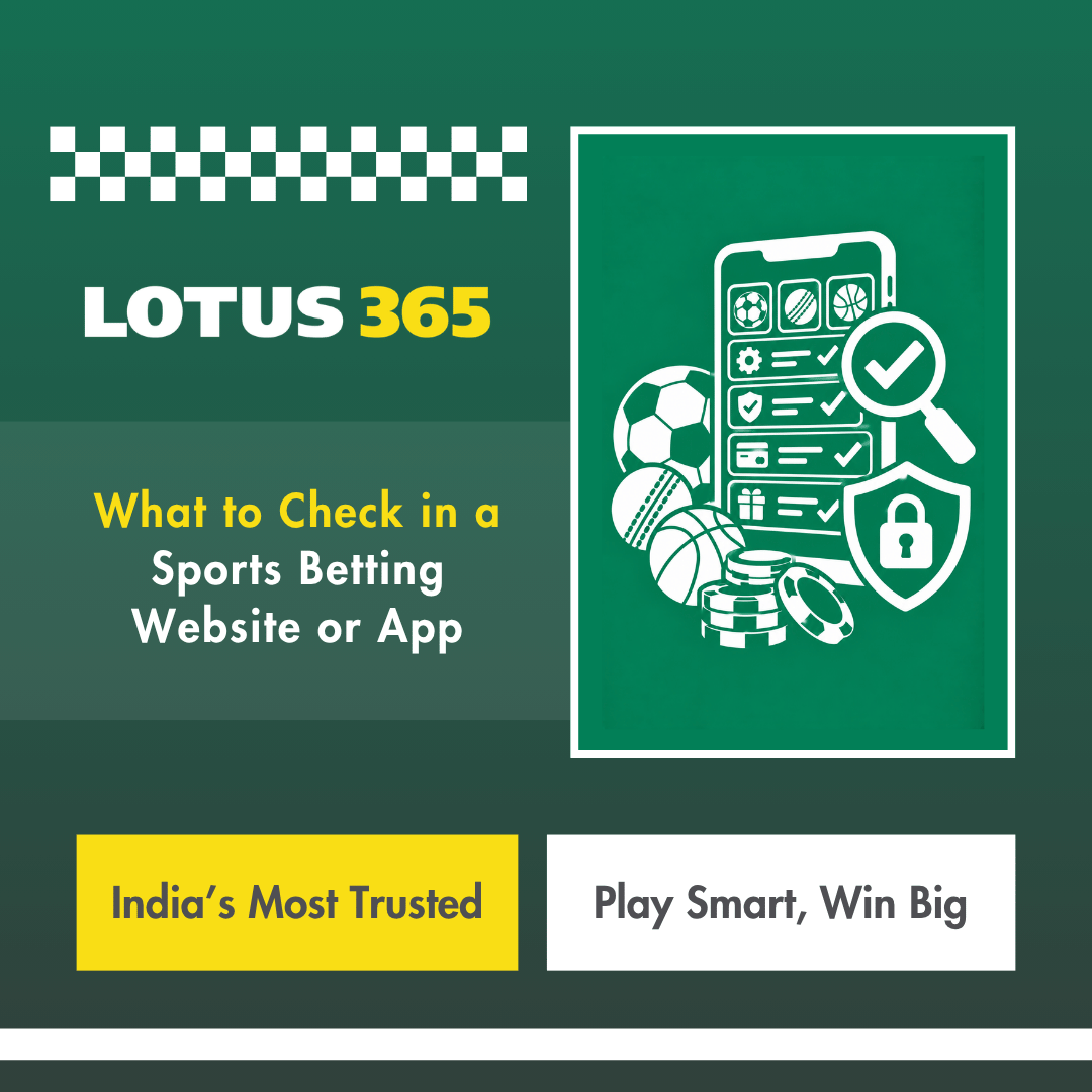 What to Check in a Sports Betting Website or App